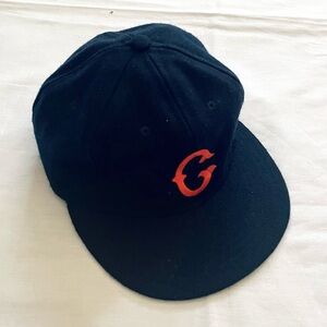 Ebbets Field Flannels Dark Blue Cap Interior Label